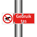 Gebruik tas