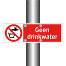 Geen drinkwater