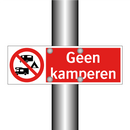 Geen kamperen