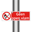 Geen open vlam