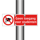 Geen toegang voor studenten