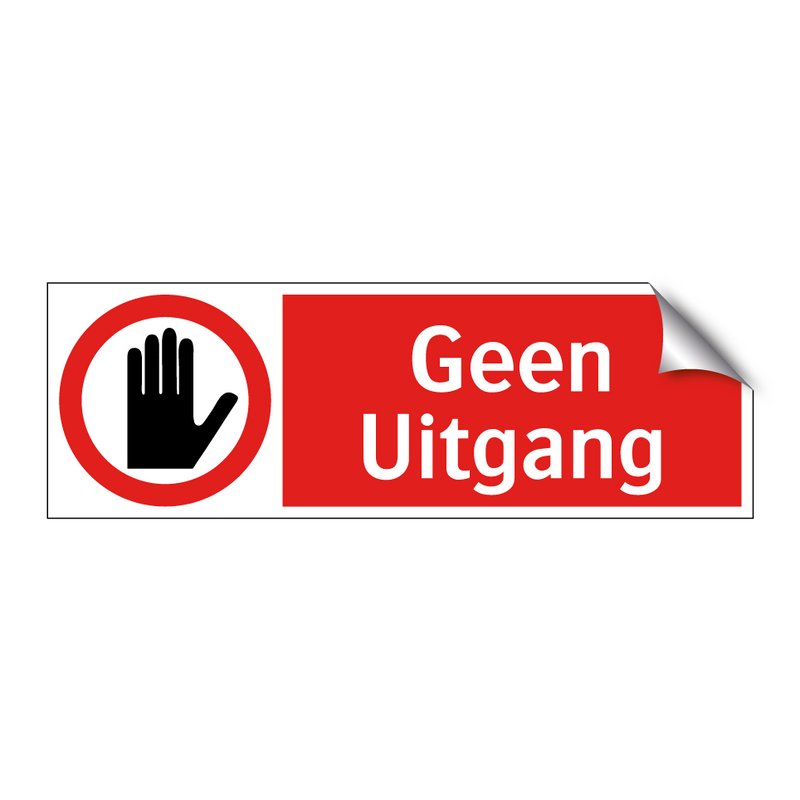 Geen Uitgang