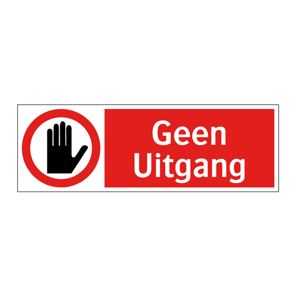 Geen Uitgang