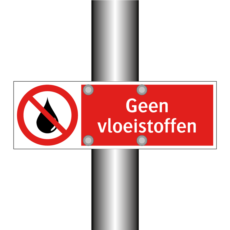 Geen vloeistoffen