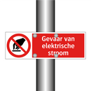 Gevaar van elektrische stroom