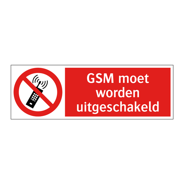GSM moet worden uitgeschakeld