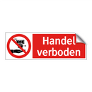 Handel verboden