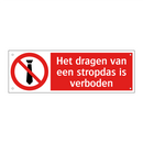 Het dragen van een stropdas is verboden