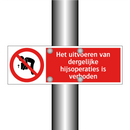 Het uitvoeren van dergelijke hijsoperaties is verboden