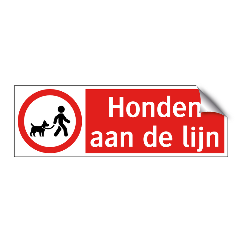 Honden aan de lijn