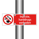 Injectie, harddrugs verboden