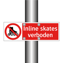 Inline skates verboden