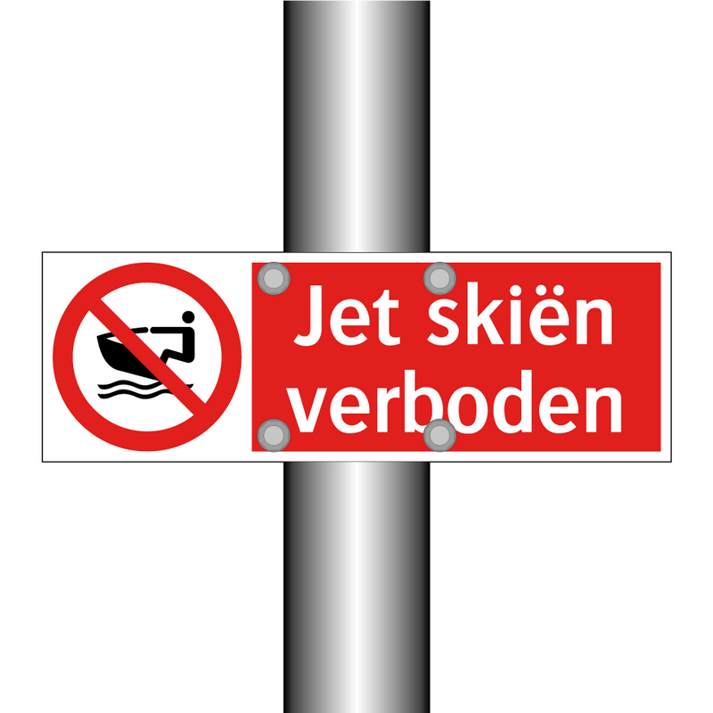 Jet skiën verboden