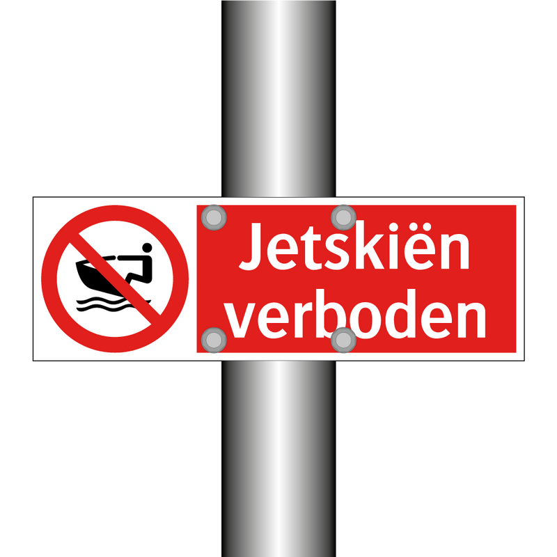 Jetskiën verboden