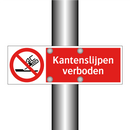 Kantenslijpen verboden