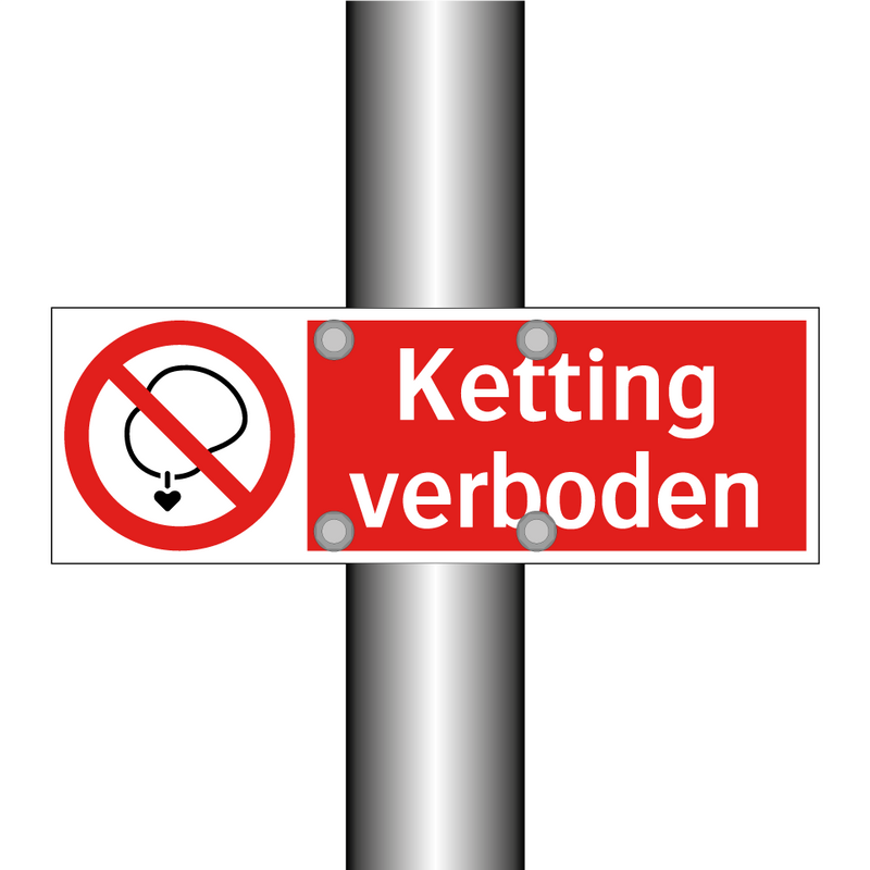 Ketting verboden