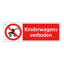 Kinderwagens verboden