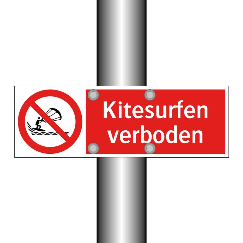 Kitesurfen verboden
