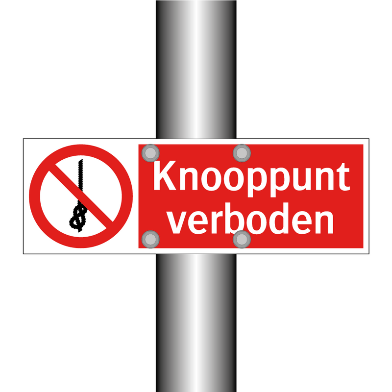 Knooppunt verboden