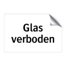 Glas verboden & Glas verboden & Glas verboden & Glas verboden