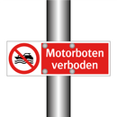Motorboten verboden