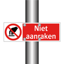 Niet aanraken