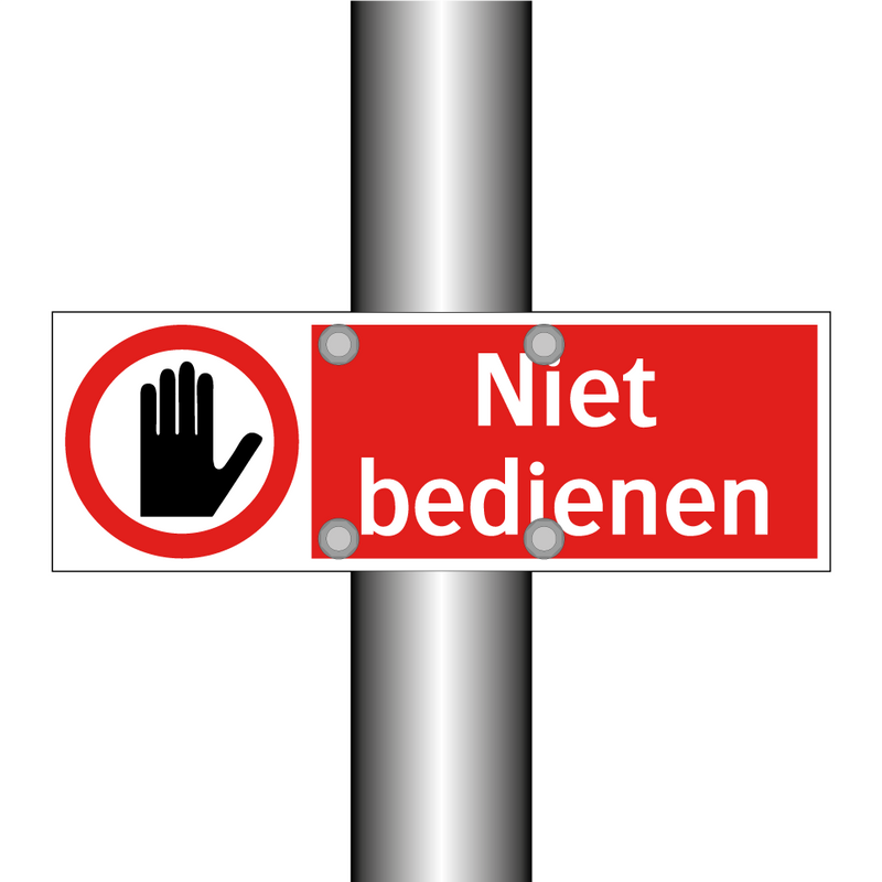 Niet bedienen