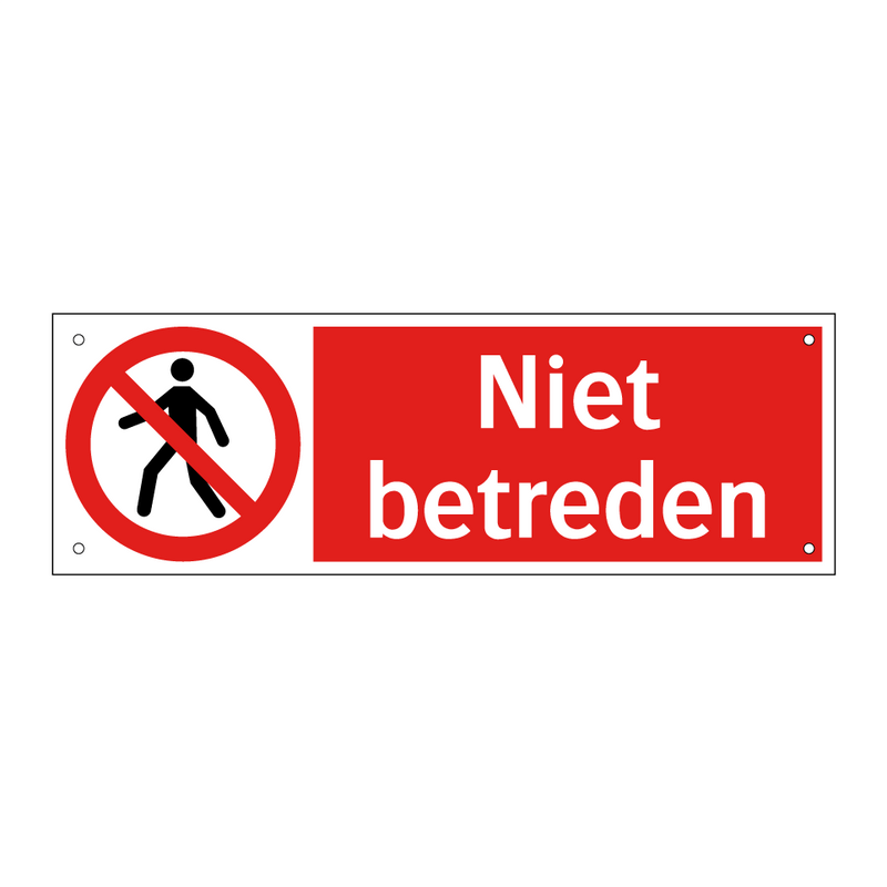 Niet betreden