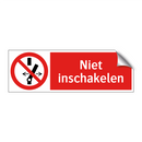 Niet inschakelen