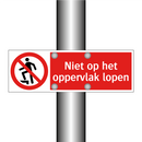 Niet op het oppervlak lopen