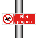 Niet poepen