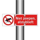 Niet poepen, alstublieft