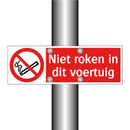 Niet roken in dit voertuig