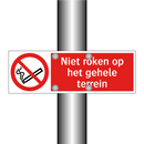 Niet roken op het gehele terrein