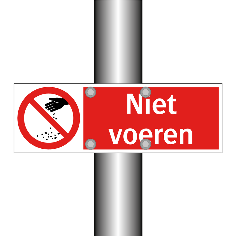 Niet voeren