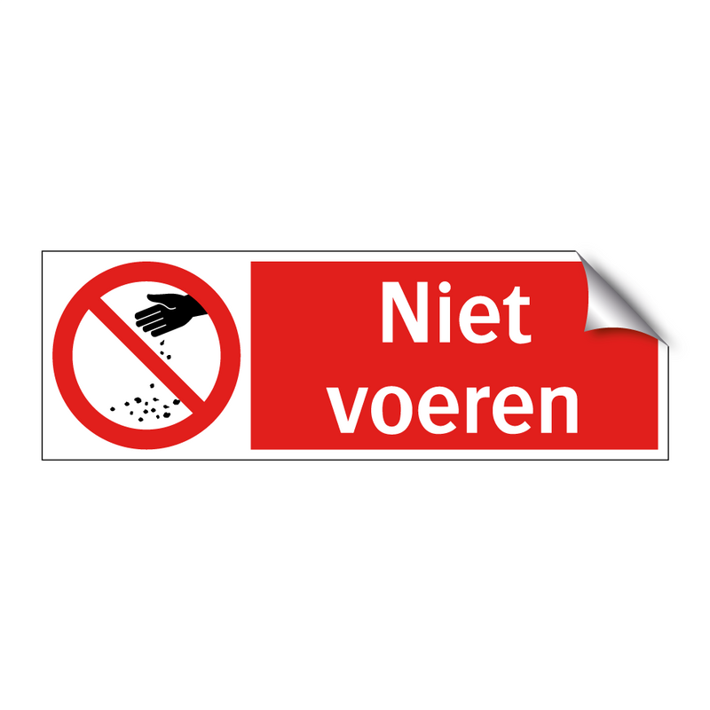 Niet voeren