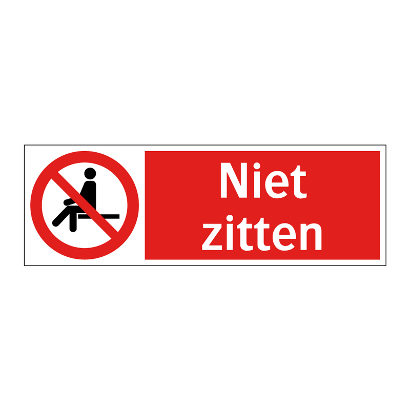 Niet zitten