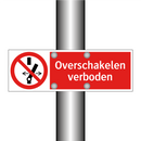 Overschakelen verboden