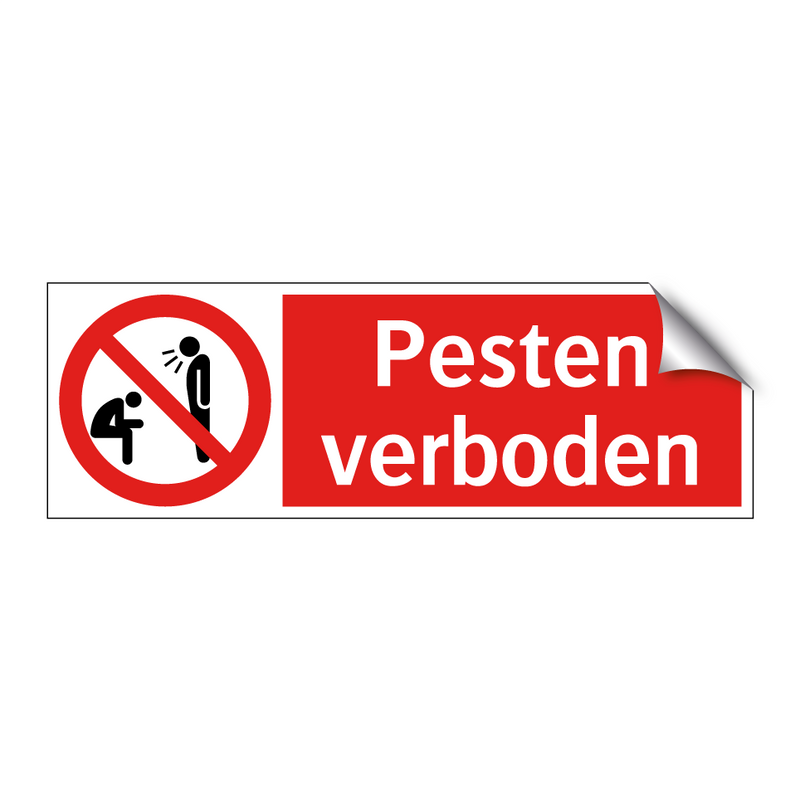 Pesten verboden