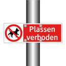 Plassen verboden