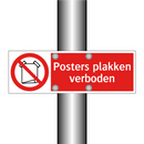 Posters plakken verboden