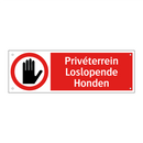 Privéterrein Loslopende Honden