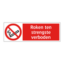 Roken ten strengste verboden