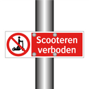 Scooteren verboden