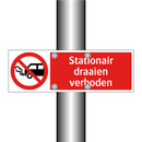 Stationair draaien verboden