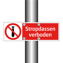 Stropdassen verboden