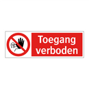 Toegang verboden