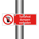Tuinafval dumpen verboden