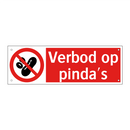 Verbod op pinda's