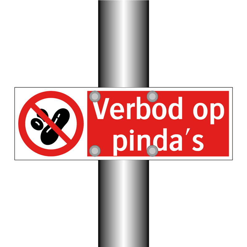 Verbod op pinda's